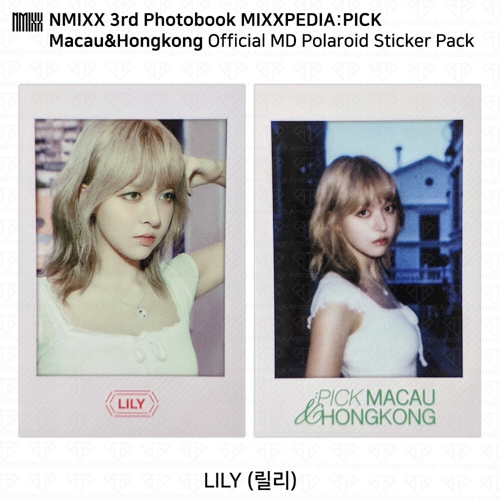 NMIXX Photobook MIXXPEDIA:PICK Macau & Hongkong Polaroid