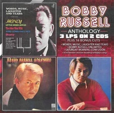 BOBBY RUSSELL-ANTHOLOGY-3 LPS + ALL HIS HITS SUNG BY THE ORIGINAL STARS 2 CD