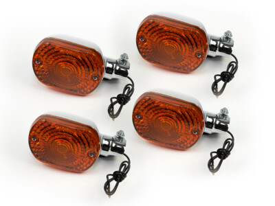 Blinker Satz E-geprüft 4 Stück für Kawasaki Z 1000 1100 250 440 550 650 750 