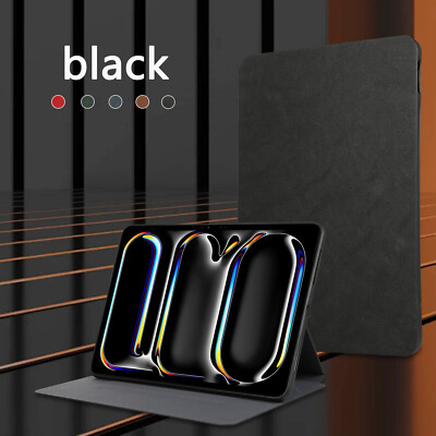 For iPad A16 11th Air Pro 11 Air 13 M3 M4 M5 Slim Flip Leather Stand Case Cover