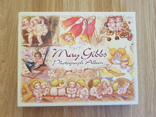 MAY GIBBS PHOTOGRAPH ALBUM ILLUSTRATED GUMNUT BABIES AS NEW IN BOX 1999 VINTAGE