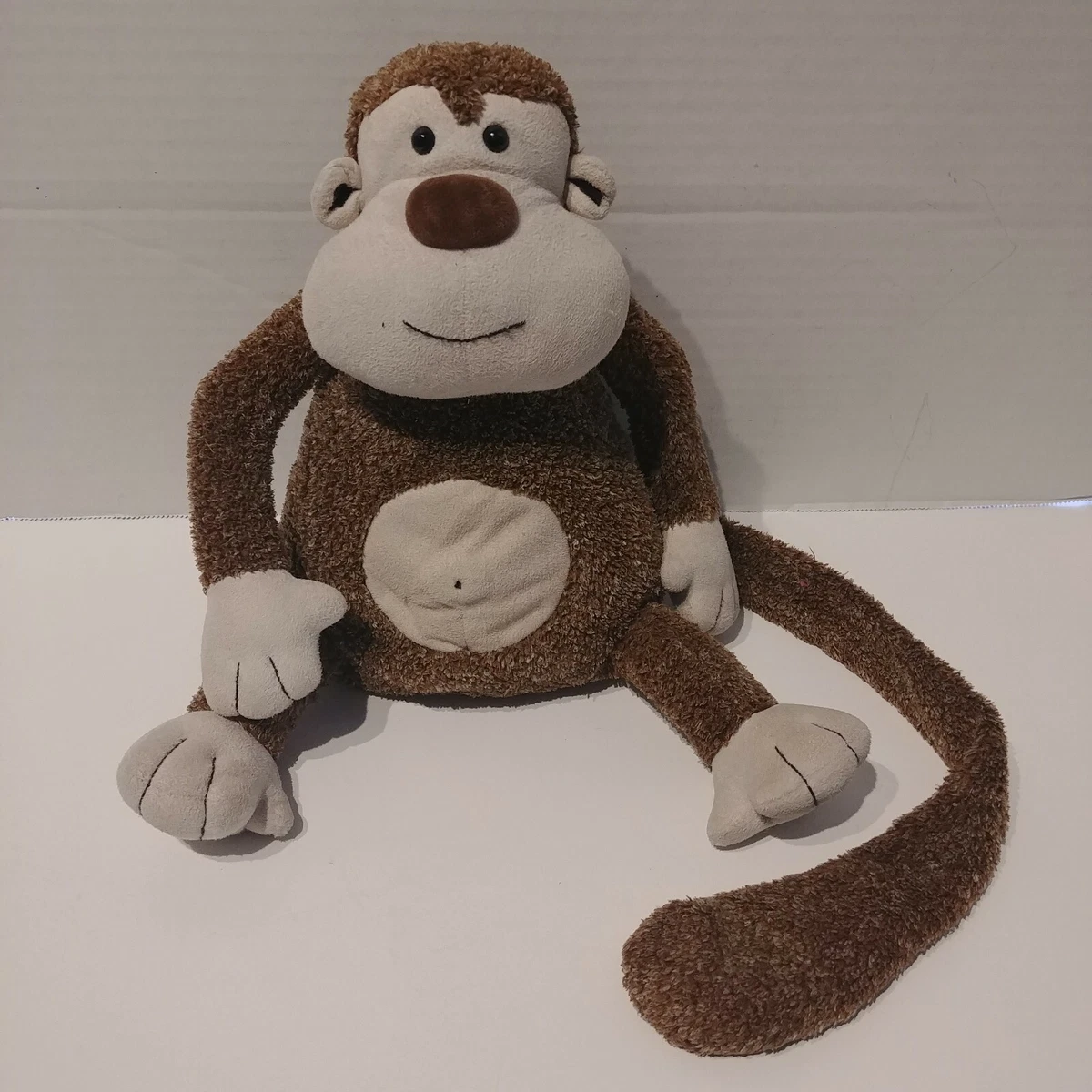 Jellycat Tum Tum Monkey Plush TumTum Stuffed Animal Toy Brown Long