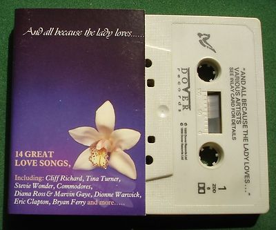 And All Because The Lady Loves Bryan Ferry / Commodores + Cassette Tape TESTED