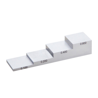 YUSHI 4-Step 0.100'' 0.200'' 0.400'' 0.600'' Thickness Linearity Calibration Block
