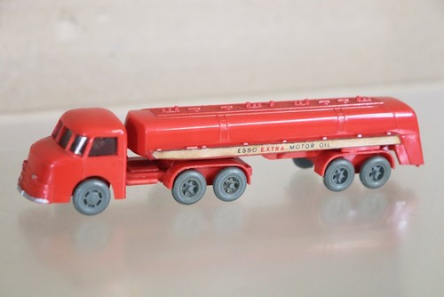 WIKING Bimot Henchel Esso Extra Moteur Huile Citerne 1960's Camion 2ob