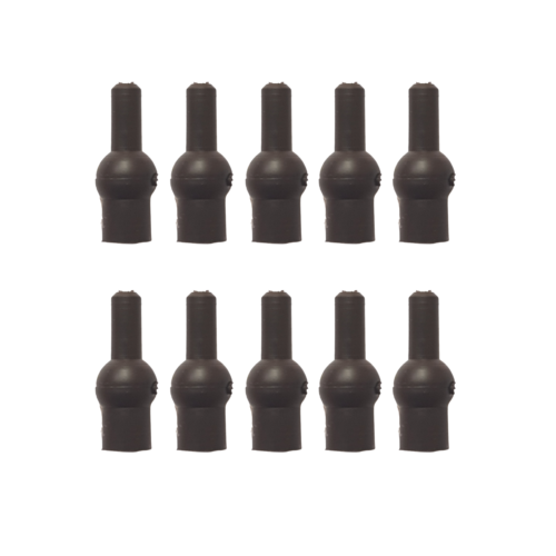 Karpfenangeln Gummi Tulpe perlenbraun 4er-Pack Größe 8 drehbar verfolgt 48 P&P - Bild 1 von 7