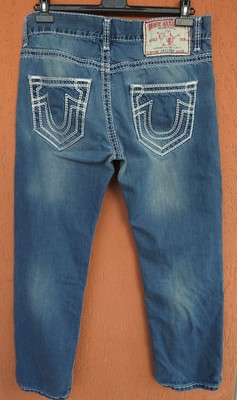 True Religion Jackson Jeans Denim Cotton 36x30 Made in USA | eBay