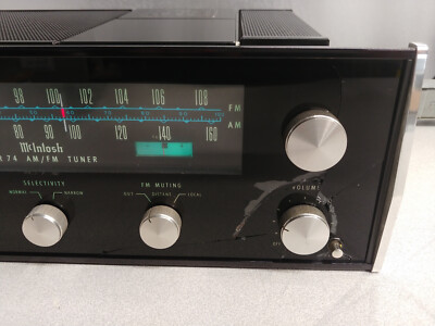 McIntosh MR74 Stereophonic AM/FM Tuner Solid State | eBay