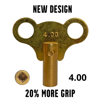 NEW DESIGN Radiator Brass Bleed Bleeding Key Keys Venting Air Valve ...