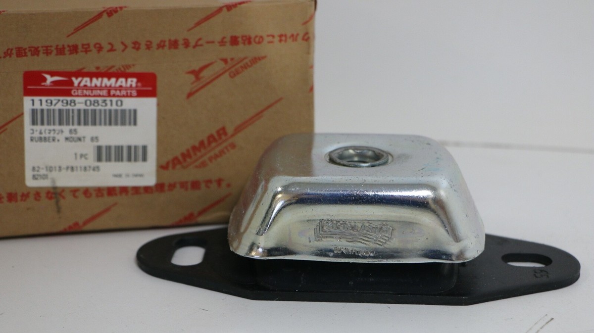 119798-08310 NEW Genuine OEM Yanmar Rubber Mount Metalastik Cushy