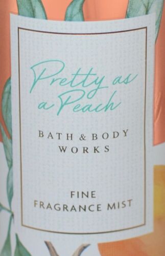 3 BATH & BODY FUNCIONA BONITO COMO MELOCOTÓN FRAGANCIA FINA NIEBLA CUERPO SPRAY 8 OZ GRANDE - Imagen 3 de 6