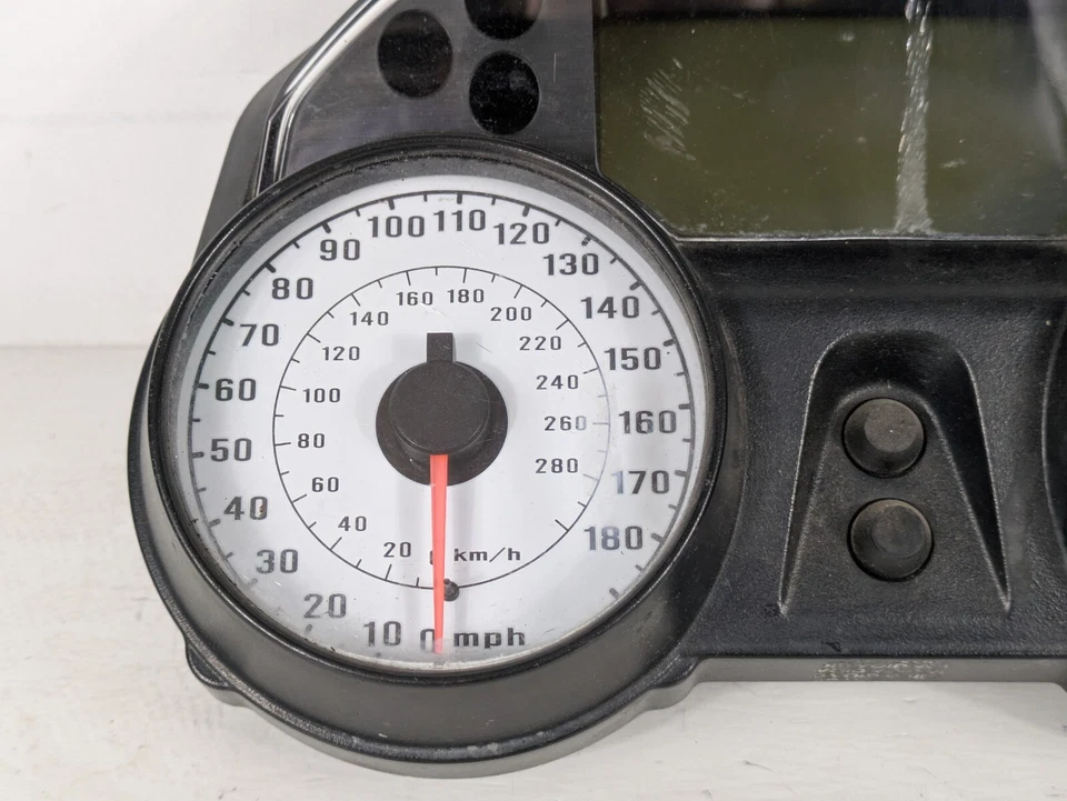 06-11 Kawasaki Ninja ZZR1400 ZX14 Medidores Tablero Cluster Velocímetro Velocímetro Foto 3 de 4