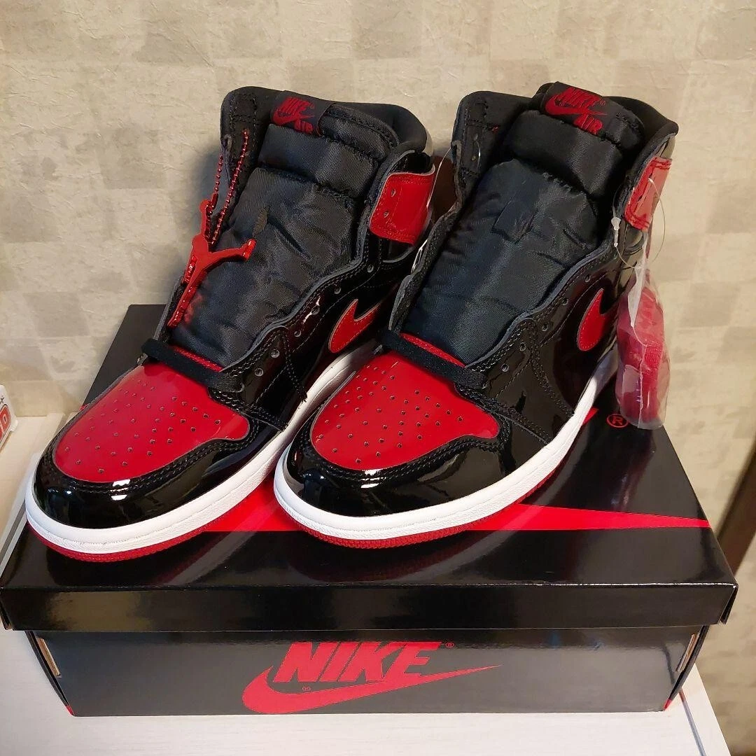 Nike Air Jordan 1 Retro High OG Patent Bread 26cm