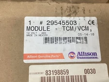Allison EP 40/50 Series 12v ECU Transmission Control Module PN 29545503