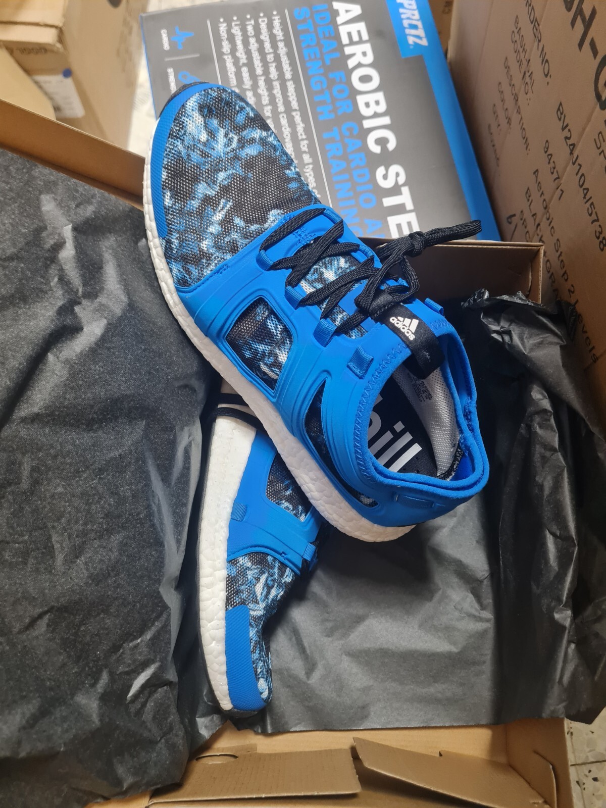 SAOLA Nuove scarpe da corsa sportive Adidas CC Rocket S74467 da uomo taglia US 10 5 blu