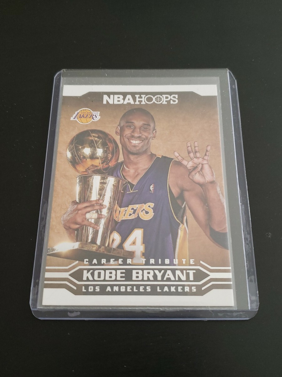 2017-2018 NBA Hoops Kobe Bryant Career Tribute Card. # 293 LOS