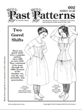 Past Patterns 0002  - Early 1800s Ladies Gore...