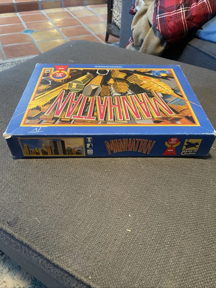 Hans Im Gluck Boardgame Manhattan (German 2nd Ed) Box Fair/Fair - Image 4 of 4