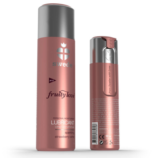 Swede -Fruity Love Lubricante Fresas Con Champagne 50 Ml (Cod. Dl-D-210387)