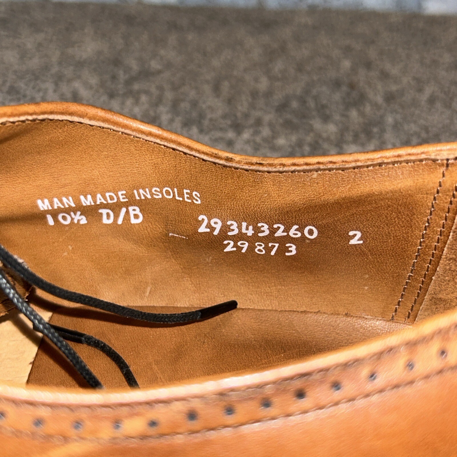 Bostonian Men's Yorkton Wing Oxford Tan Leather Dress Shoes 29343260 eBay