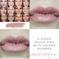 Lipsense SUGAR PLUM  NUDE Lip Colors Gloss Lipstick FULL SIZE Sealed LOT OF 2