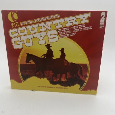 K-Tel Presents: Country Guys by Various Artists (CD, Jan-2006, 2 Discs CD34