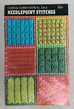 COATS  CLARK'S BOOK No. 226-A NEEDLEPOINT STITCHES
