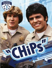 Chips: Season 3 DVD Box Set 5 DVDs Erik Estrada Larry Wilcox