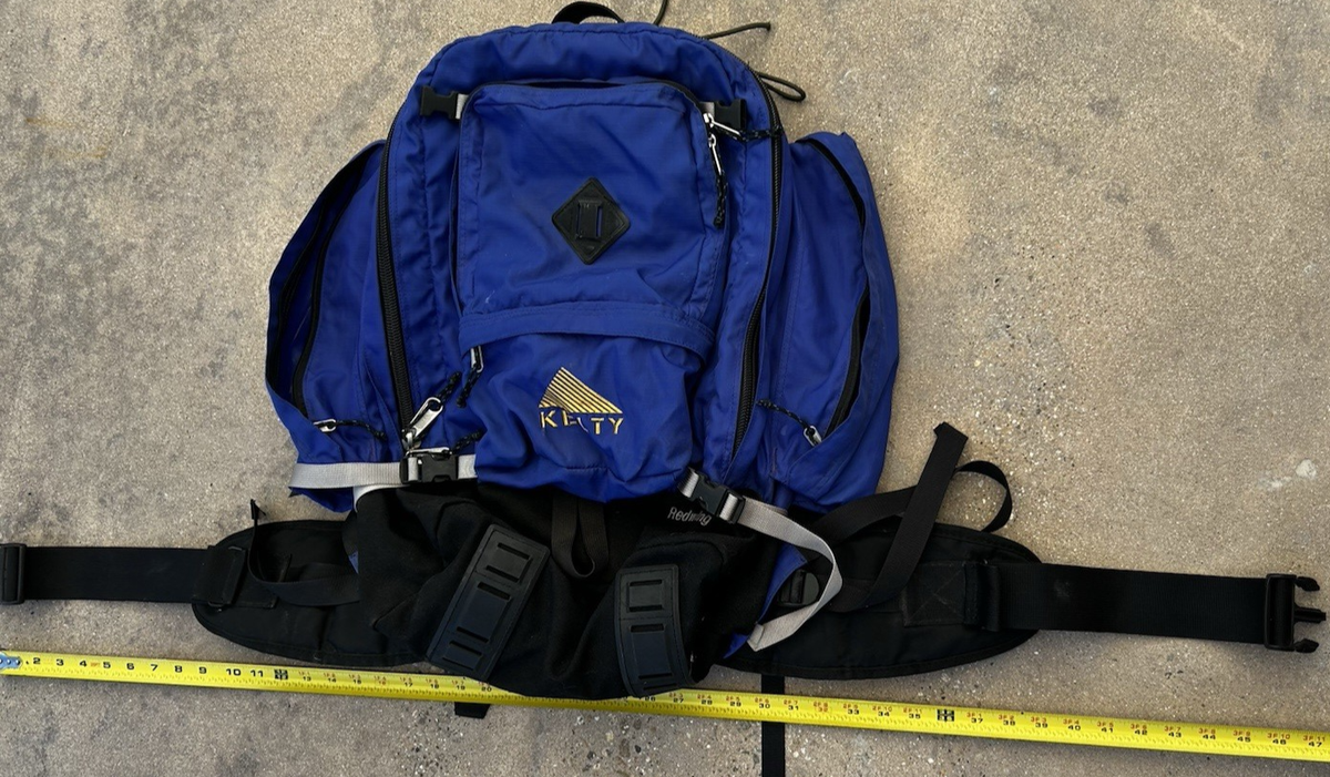 Kelty Redwing Blue Outdoor Camping Hiking Wilderness Backpack 40L
