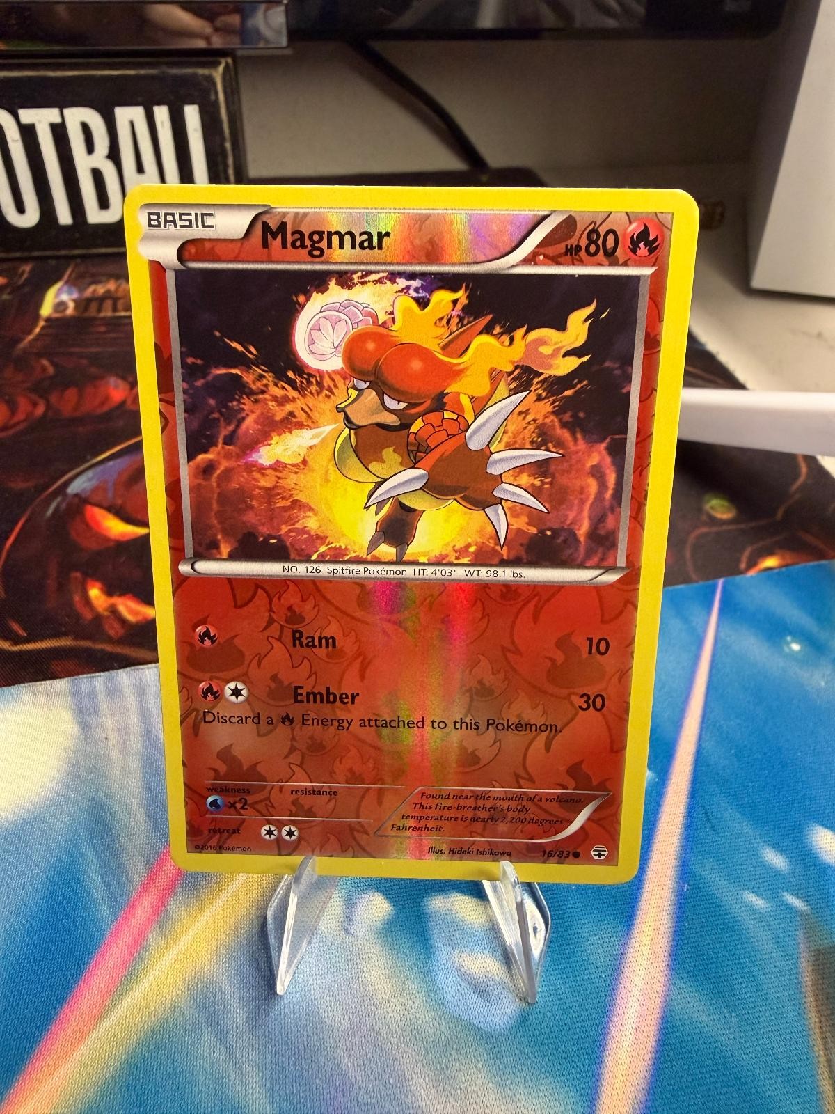 MAGMAR 16/83 GENERATIONS Reverse Holo Common Pokemon