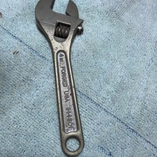 Vintage Craftsman 4 Inch Adjustable Wrench 44601  Wf  Forged In Usa