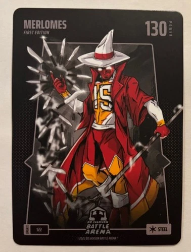 Bo Jackson Battle Arena Update Steel Paper #122 MERLOMES - Patrick Mahomes