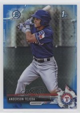 2017 Bowman Chrome Prospects Blue Refractor 142/150 Anderson Tejeda #BCP247 2r7