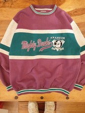 Vintage 90s Logo 7 Anaheim Mighty Ducks Sweatshirt Men’s XL NHL Disney 