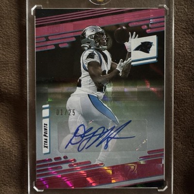 2021 Panini Prestige DJ Moore Xtra Points Auto 01/25 First Off Print