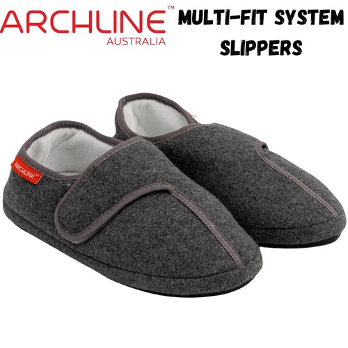 ARCHLINE Orthotic Plus Slippers Closed Scuffs Pain Relief Moccasins Extra Wide - Bild 1 von 7