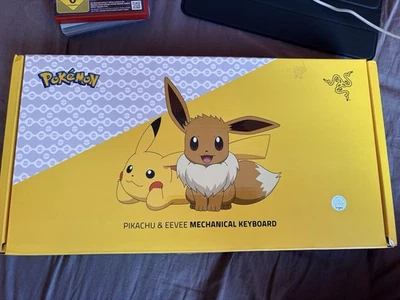 Razer Pikachu & Eevee Blackwidow TKL Mechanical Keyboard QWERTYEN Asia Exclusive - Bild 1 von 3