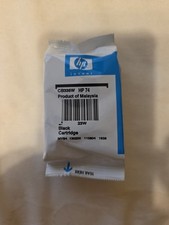 HP 74 Genuine OEM Black Ink Cartridge CB335W New Factory Sealed