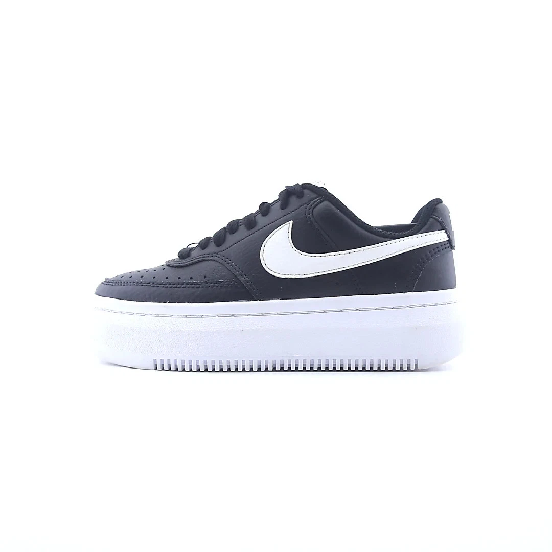 Nike Court Vision Alta shoes in black and whiteEUR 35.5 / UK 2.5 / USA5
