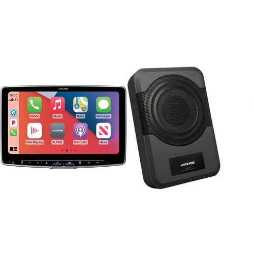 Alpine Halo11 Digital Multimedia Receiver with 11-inch HD Display w/ PWE-S8 P...