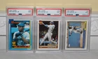 THREE (3) Cards 1990 Topps #336 1991 #790 1992 #50 KEN GRIFFEY Jr. PSA 9 MINT