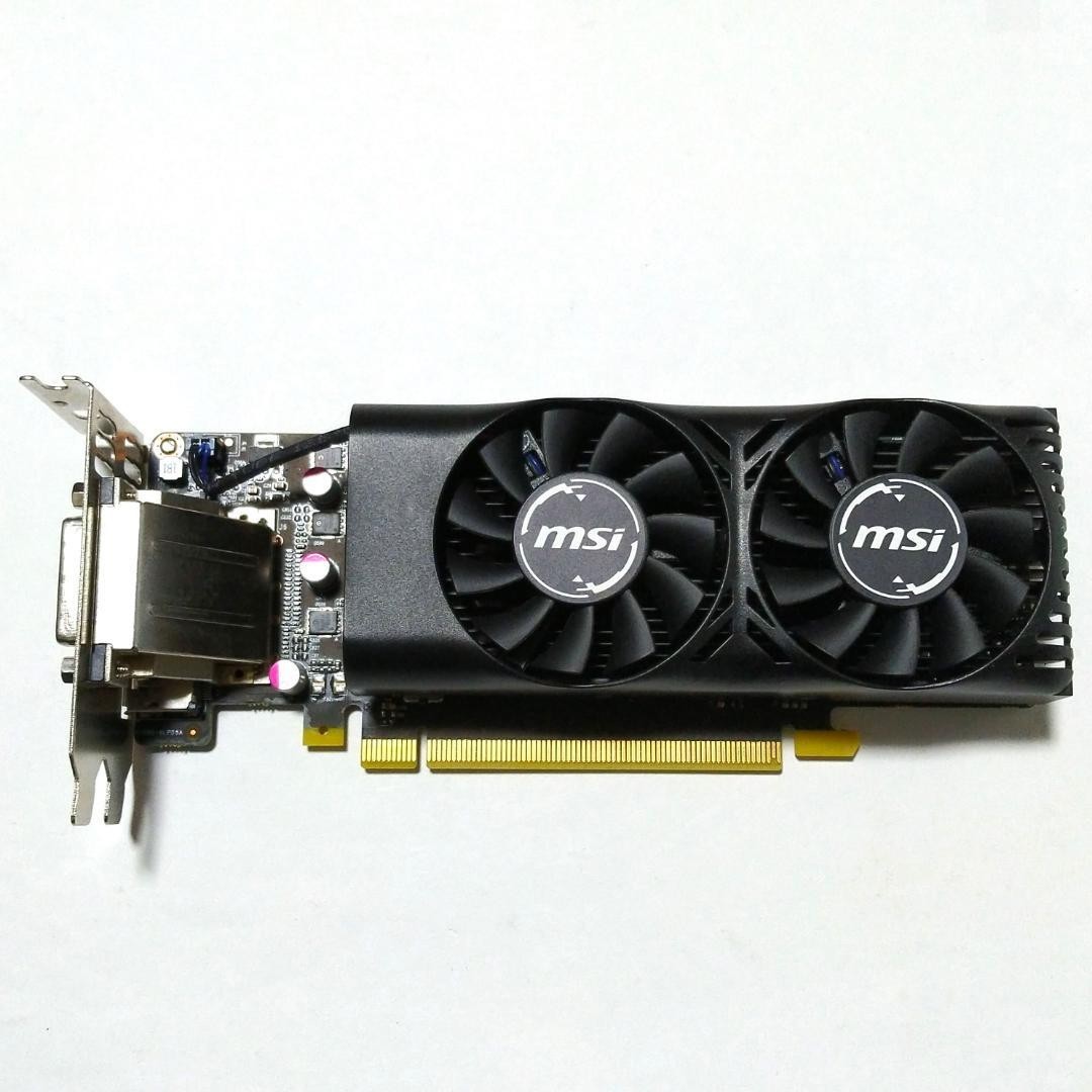 MSI GTX1050Ti4GTLP NVIDIA GeForce GTX 1050Ti 4GB GDDR5 Low