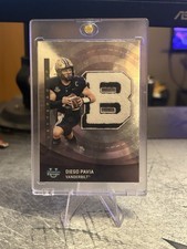 2025 Bowman University Chrome - Lettered Up! Diego Pavia #LU-4 (RC)