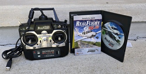 Futaba RealFlight R/C Flight Simulator Interlink Elite USB Controller +GAME G5.5 - Picture 2 of 23
