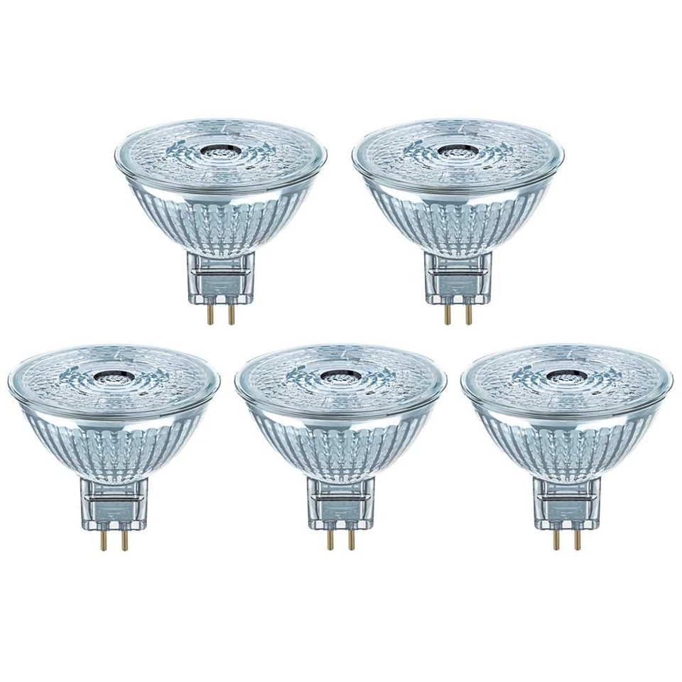 5 x Osram LED MR16 Glas Reflektor 2,6W = 20W GU5,3 12V 230lm Neutralweiß 4000K - Bild 2 von 4