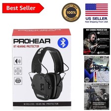 Bluetooth 5.4 Ear Protection Earmuffs for Shooting - Active Noise Cancellation