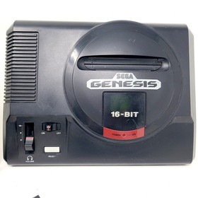 SEGA Genesis Model 1601 Console with Controller SONIC 2 Tested Good No Cables