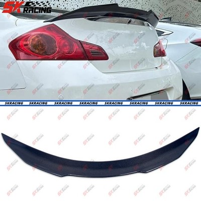 Fits Infiniti G37 2-door 2008-2013 Forged Carbon/Carbon Fiber Rear Spoiler Wing