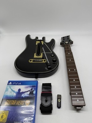 Guitar Hero Live Gitarre + Dongle / Empfänger (Sony PlayStation 4, 2015)
