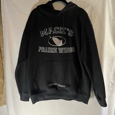 Mack’s Prairie Wings Hoodie, Black, Men’s Large